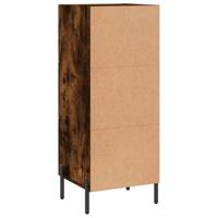 Dressoir 34,5x34x90 cm bewerkt hout gerookt eiken - thumbnail