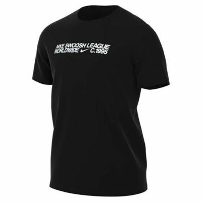 Heren-T-Shirt met Korte Mouwen Nike TEE ESS CORE 4 DM6409 Zwart Maat L