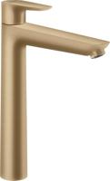 Wastafelmengkraan Talis E 240 HansGrohe Eengreeps met Trekwaste Brushed Bronze - thumbnail