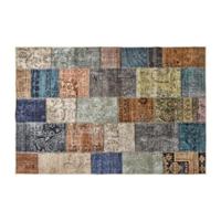 Vloerkleed patchwork - multikleur - 120x180 cm - thumbnail