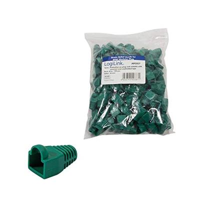 LogiLink MP0007 kabelbeschermer 100 stuks groen RJ45 - thumbnail