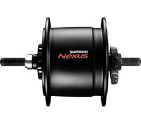 Naafdynamo Shimano Nexus DH-C6000-3R 3 Watt - 36 gaats - rollerbrakes - zwart - thumbnail