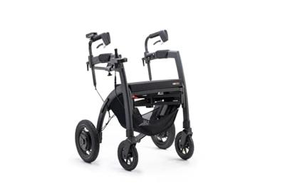 Rollz Motion Electric - Elektrische rolstoel & Rollator in één | Opvouwbaar | Kleur: Zwart | 2010RE0001