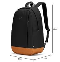 Pacsafe GO 25l Laptoprugzak Zwart - thumbnail
