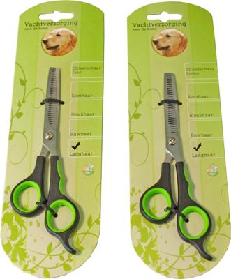Hond efileerschaar enkel Vachtverzorging Gebr. de Boon - Gebr de boon