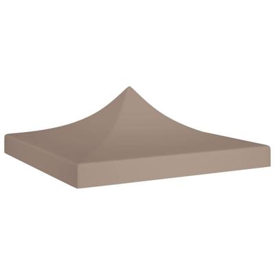 VidaXL Partytentdak 270 g/m² 3x3 m taupe