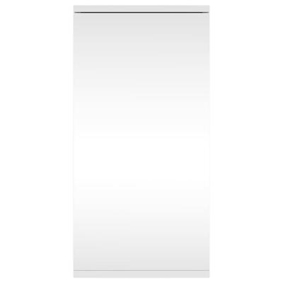 Badkamerkast met spiegel 30x24x60 cm wit