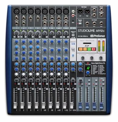 Presonus StudioLive AR12c hybride 12-kanaals mixer