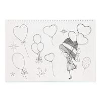 Schetsblok Zeemeermin met Stickers - thumbnail