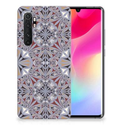 Xiaomi Mi Note 10 Lite | TPU | Siliconen hoesje | Flower Tiles