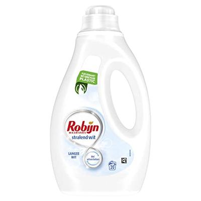 Robijn Vloeibaar wasmiddel klein & krachtig stralend wit 1 Liter