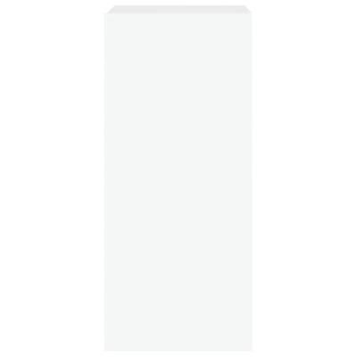 Tv-wandmeubel met LED-verlichting 30,5x35x70 cm wit