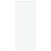 Tv-wandmeubel met LED-verlichting 30,5x35x70 cm wit - thumbnail