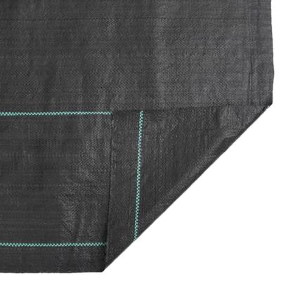 Worteldoek 0,5x50 m polypropeen zwart - thumbnail