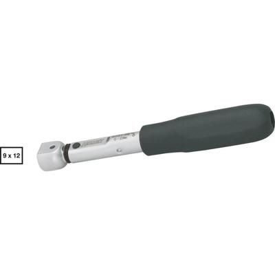 HAZET Momentsleutel 6391-35 - Draaimomentbereik min-max: 15 - 35 Nm - Nauwkeurigheid: 2% - 9 x 12 mm insteekvierkant hol - Lengte: 183 mm