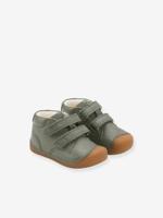 Boots eerste stapjes PETIT baby BUNDGAARD voering plantaardig gelooid leer olijf - thumbnail