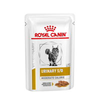 Royal Canin Veterinary Urinary S/O Moderate Calorie natvoer kat (in saus) 2 dozen (24 x 85 g) - thumbnail
