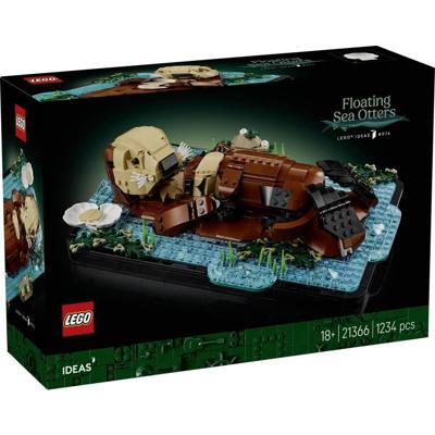 LEGO Ideas drijvende zeeotters 21366