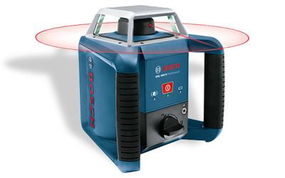 Bosch Blauw grl 400 h rotatielaser | + laserontvanger lr 1 - 0601061800