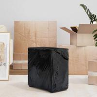 Stretchfilm 6 st 17 m 50 cm x 300 m zwart - thumbnail