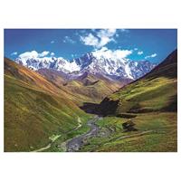 DinoToys Dino puzzel - šchara de hoogste berg in georgië - 1000 stukjes - thumbnail