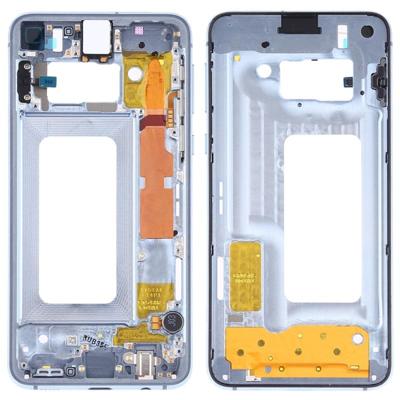 Middelste frame bezel plaat met kant toetsen voor Samsung Galaxy S10e SM-G970F/DS SM-G970U SM-G970W (blauw)