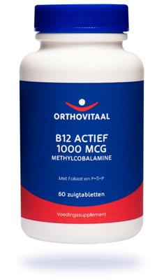 OrthoVitaal B12 Actief 1000mcg 120 Zuigtabletten