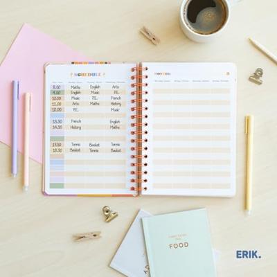 Disney&apos;s Stitch School Agenda 2025-2026 ( aug - juli )