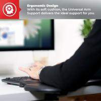 Contour Design ArmSupport Red Gel-polssteun Zwart - thumbnail