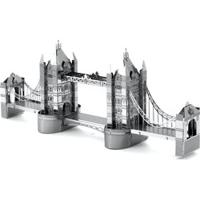 Eureka metal earth london tower bridge zilver editie - thumbnail