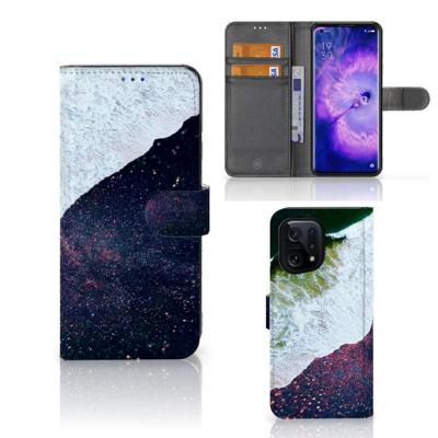 OPPO Find X5 | Book Case | Sea in Space