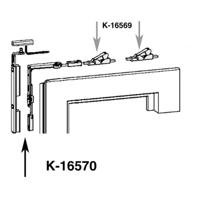 GU uittilbeveiligingset v/hefschuifdeur GU k-16569 - thumbnail