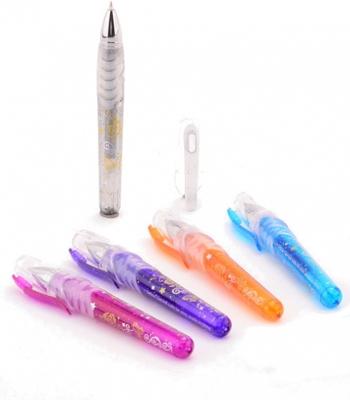 Tattoo pen 6 stuks op kaart met sjabloons