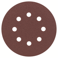Bosch Accessories 2607019493 Excenterschuurpapier Met klittenband, Geperforeerd Korrelgrootte (num) 80 (Ø) 125 mm 25 stuk(s) - thumbnail