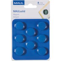 MAUL magneet Solid, 20 mm, trekkracht 300 gr, blister van 8 stuks, blauw - thumbnail