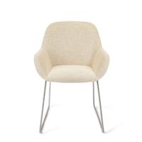 Jesper Home Kushi eetkamerstoel Trouty Tinge slide steel - thumbnail