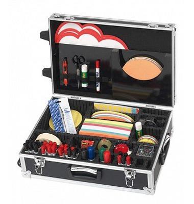 Franken Trainer Presentatiekoffer Aluminium Aantal onderdelen: 3000 54 cm x 18 cm x 36 cm Zwart, Zilver Franken Trainer Presentatiekoffer Aluminium Aantal onderdelen: 3000 54 cm x 18 cm x 36 cm Zwart, Zilver