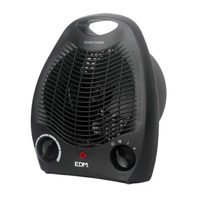 Draagbare elektrische mini-kachel EDM 07220 Zwart 1000 - 2000 W Draagbare elektrische mini-kachel EDM 07220 Zwart 1000 - 2000 W