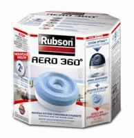 Rubson navulling voor ontvochtiger AERO 360, doos van 2 tabs van 450 gram, neutraal - thumbnail
