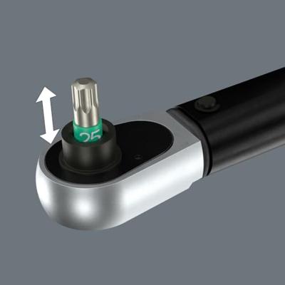 Wera Click-Torque Lock A 6 05075691001 Momentsleutel Met omschakelbare ratel 1/4 (6,3 mm) 2.5 - 25 Nm Wera Click-Torque Lock A 6 05075691001 Momentsleutel Met omschakelbare ratel 1/4 (6,3 mm) 2.5 - 25 Nm