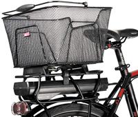 Unix fietsmand, achterop "reano" rear basket reano steel,black - thumbnail