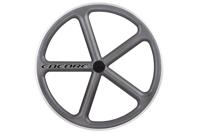 Encore 700C 5 Spaken Achterwiel - Charcoal - Carbon Weven - thumbnail
