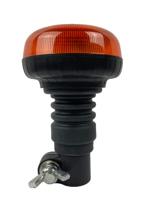 Berger & Schröter LED Mini RKL flex 20303 Zwaailicht 12 V/DC, 24 V/DC werkt op boordnet Flexibele normhouder, Normhouder Oranje - thumbnail
