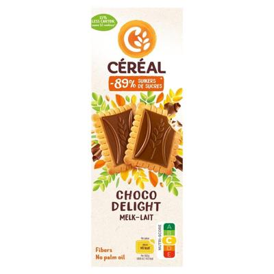 Cereal Choco delight melkchocolade minder suikers 126 Gram