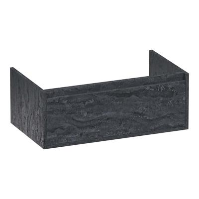 Brauer Hope - Onderkast - 80 cm - met 1 Softclose Lade Greeploos en 1 Sifon Uitsparing - Damascus