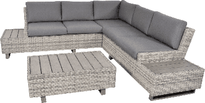 Valencia Smoke hoek loungeset