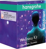 RainScent Tabletten Hansgrohe Wellness Granaatappel (5 tabletten) - thumbnail
