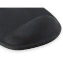Equip 245014 gel mouse pad, fabric,gel,polyurethane, wrist rest, non-slip base, monotone, black