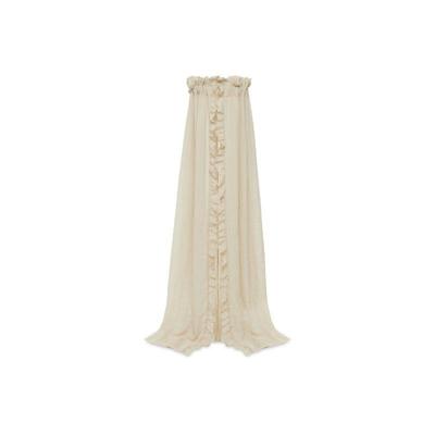 Jollein Sluier babybed vintage 155 cm Ruffle Nougat Jollein Sluier babybed vintage 155 cm Ruffle Nougat