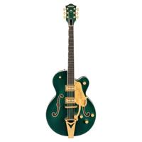 Gretsch Professional Collection Nashville Hollow Body EB Cadillac Green met G6241 Deluxe Hardshell Case - thumbnail